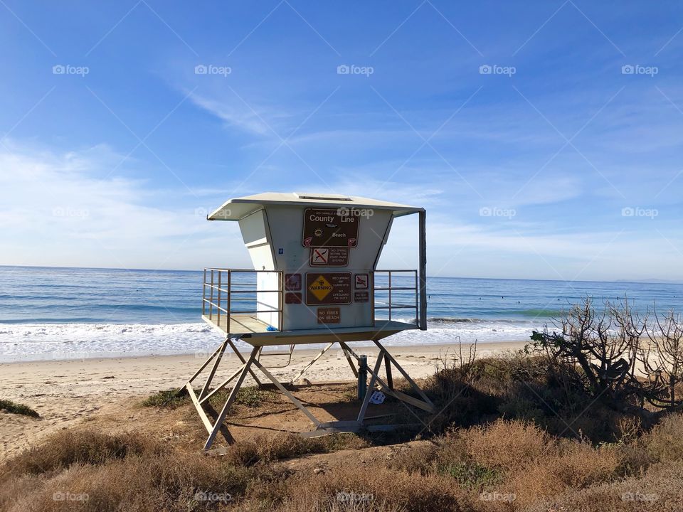 Lifeguard tower