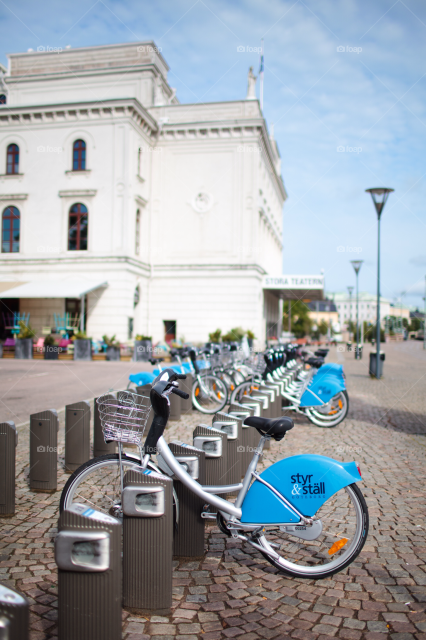 bicycle green sweden göteborg by comonline