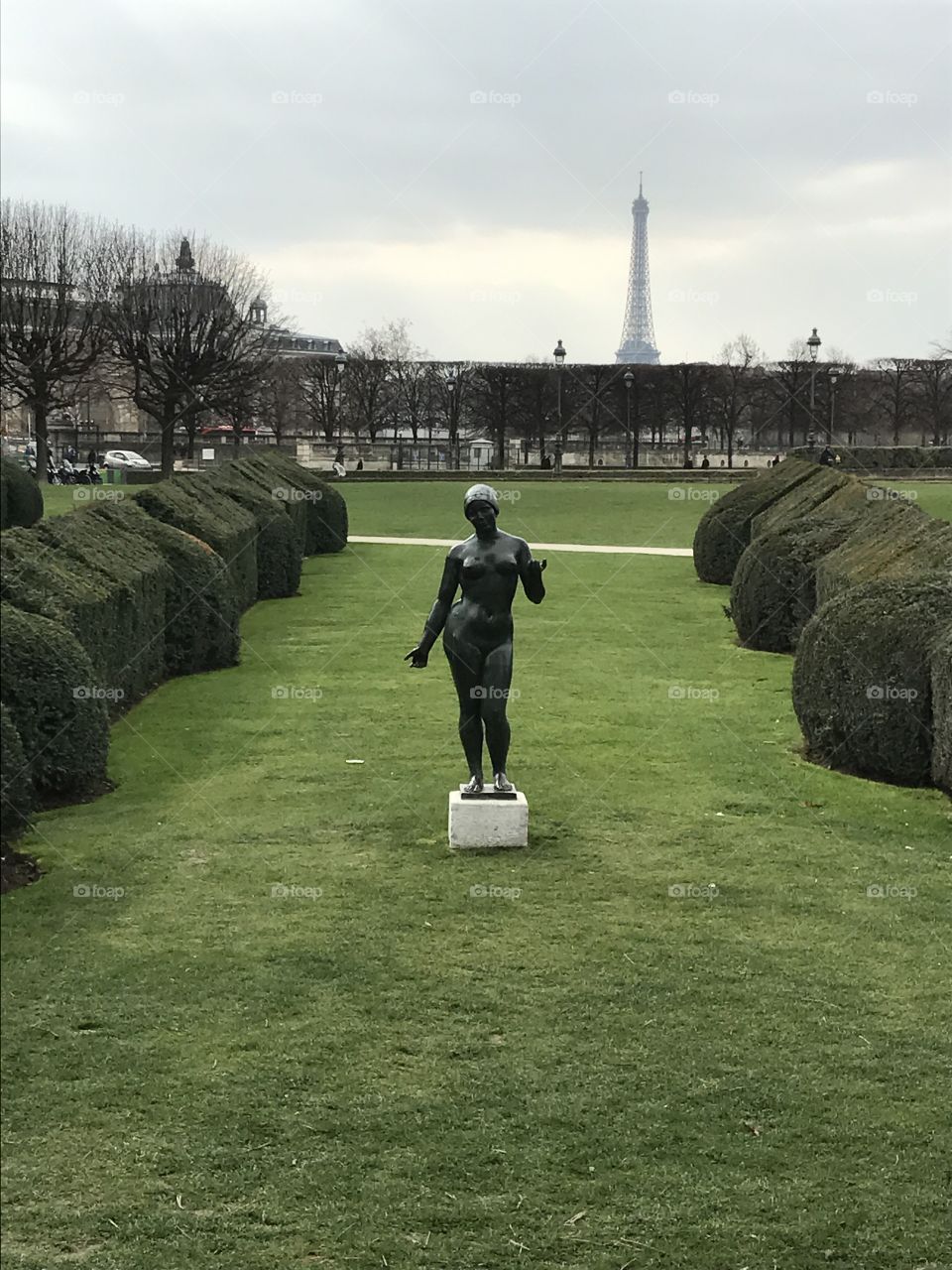 Tuileries' garden Paris