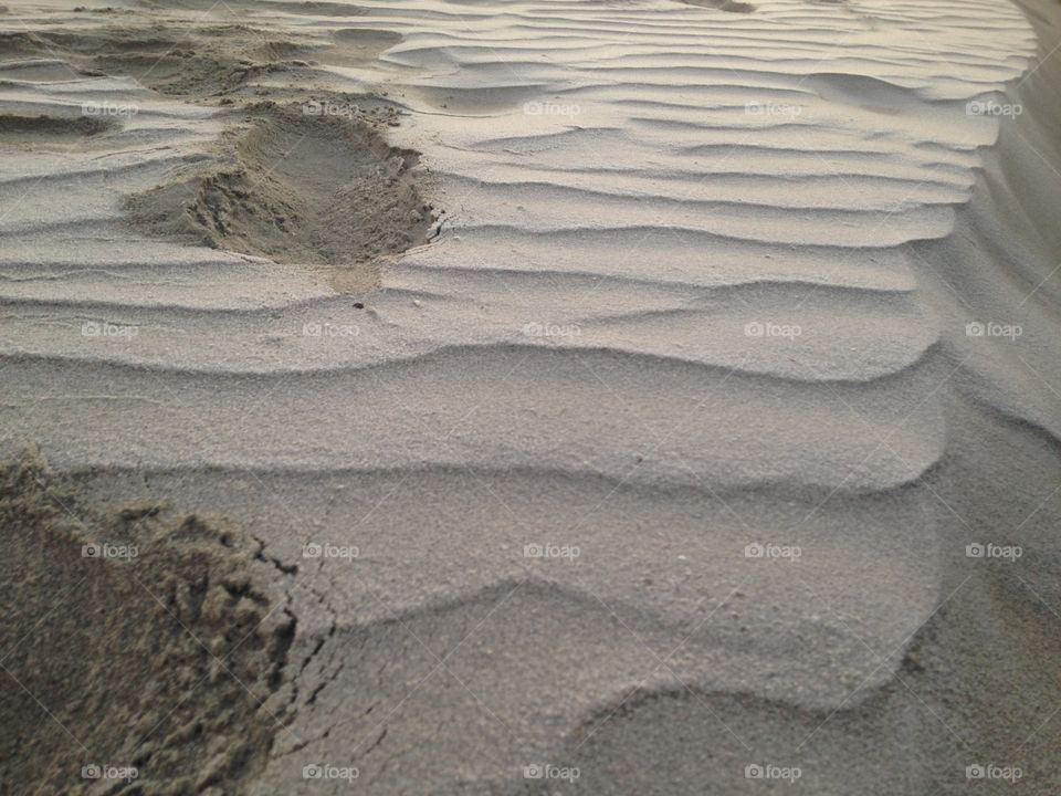 Sand, Beach, Seashore, No Person, Shore