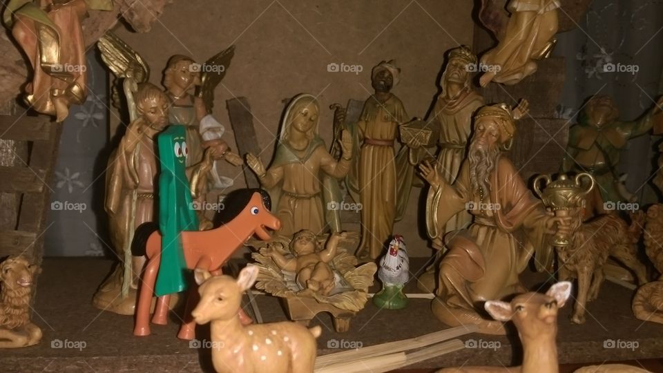 Gumby nativity