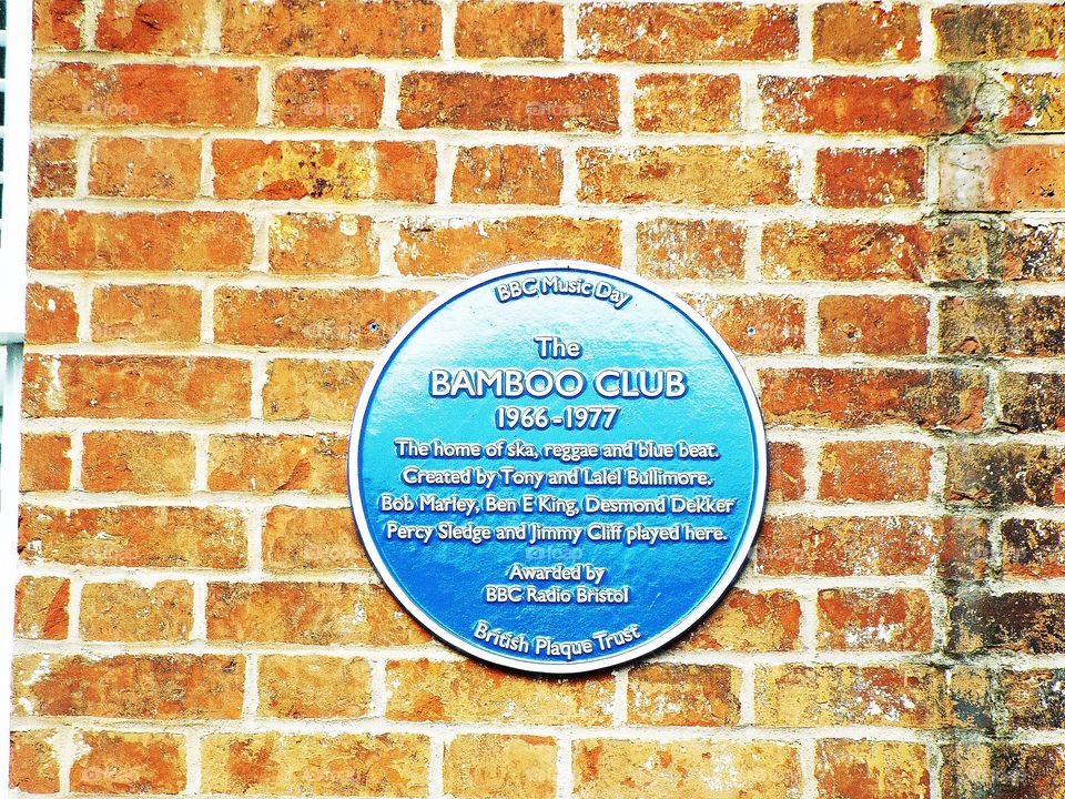 Bamboo Club Plaque