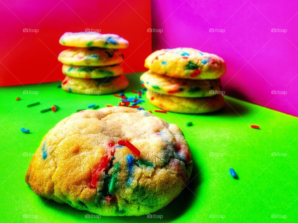 Funfetti cookies