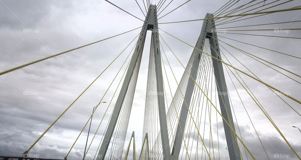 Fred Hartman Bridge over The Houston