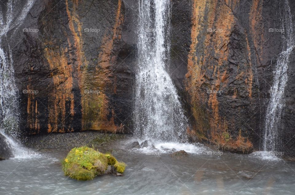 Waterfall, Water, Stream, River, No Person