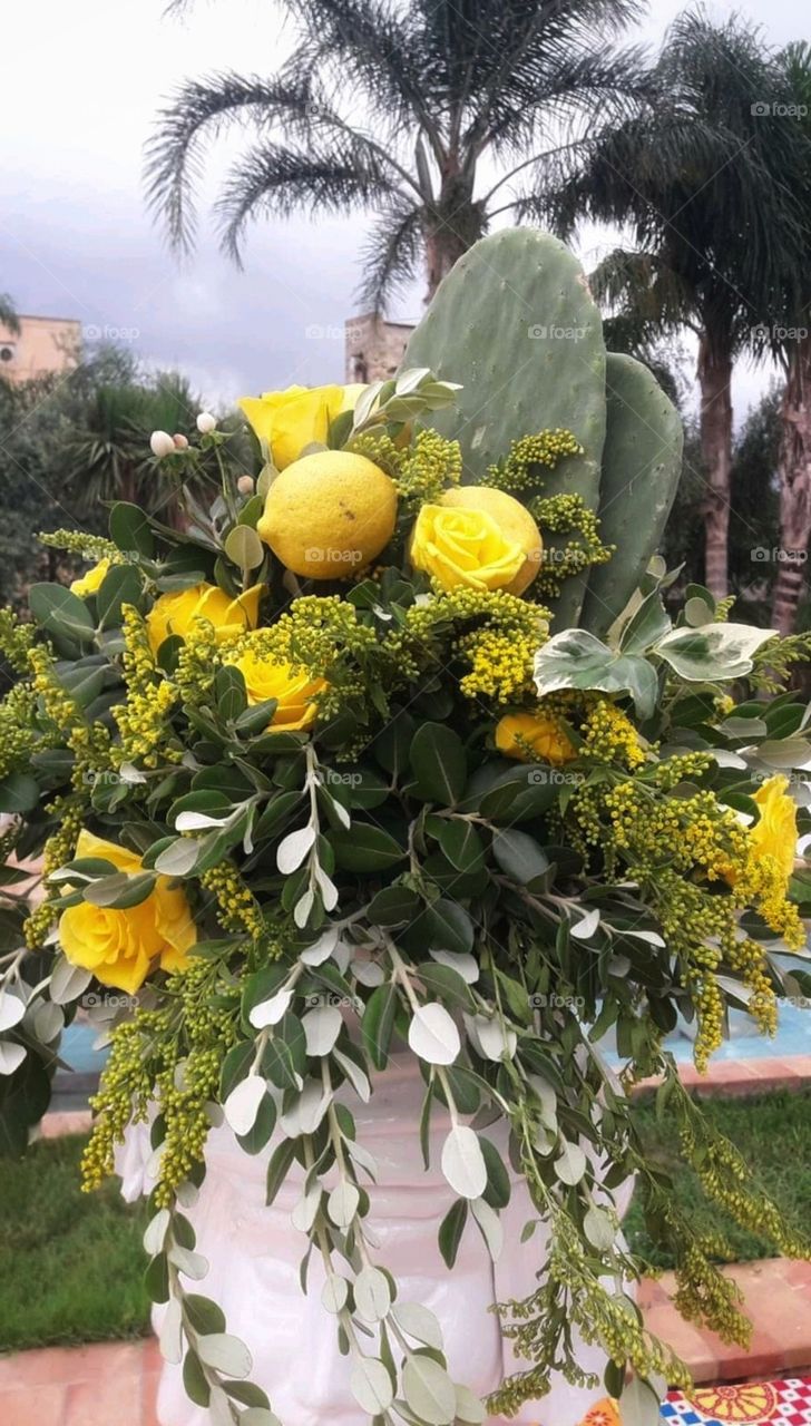 Decorazioni floreali per matrimonio