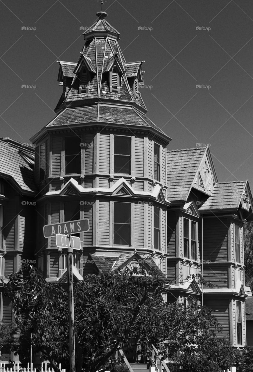 Victorian style house downtown Port Townsend