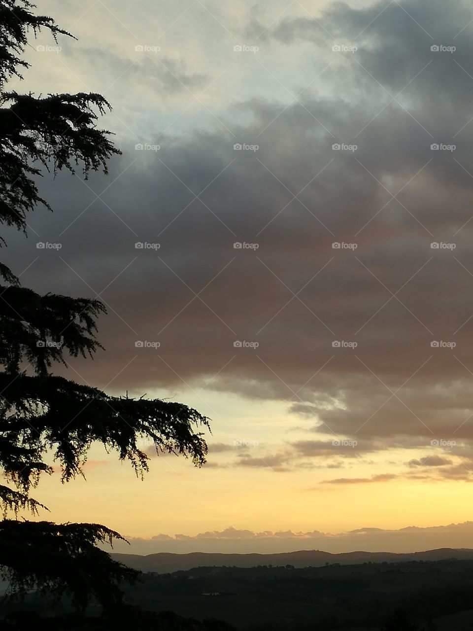 Sunset 21 of december