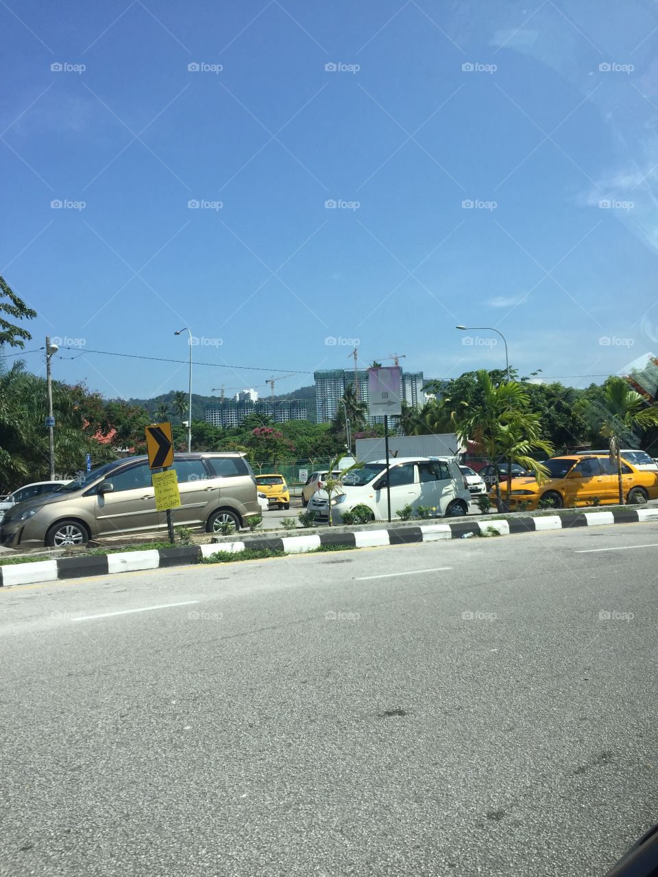 Car park at penang airport