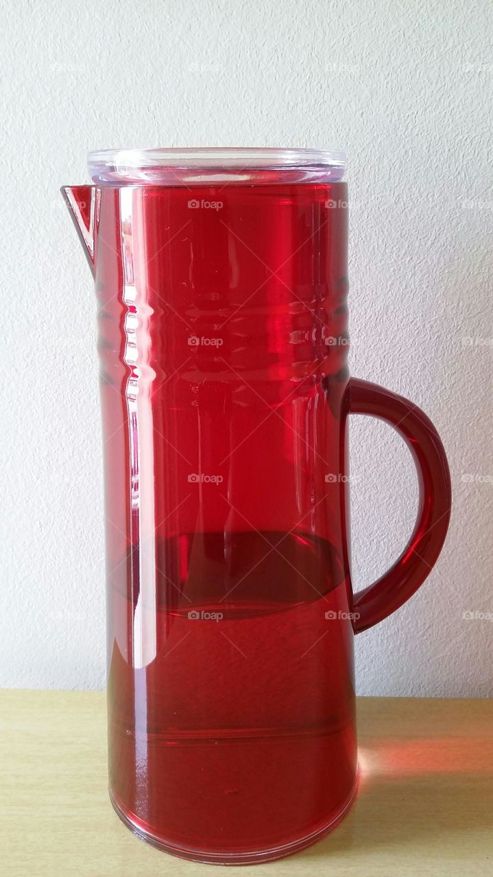 red water jar