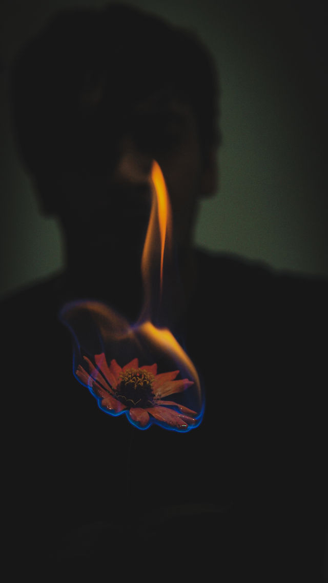 I get a thrill outta playing with fire
