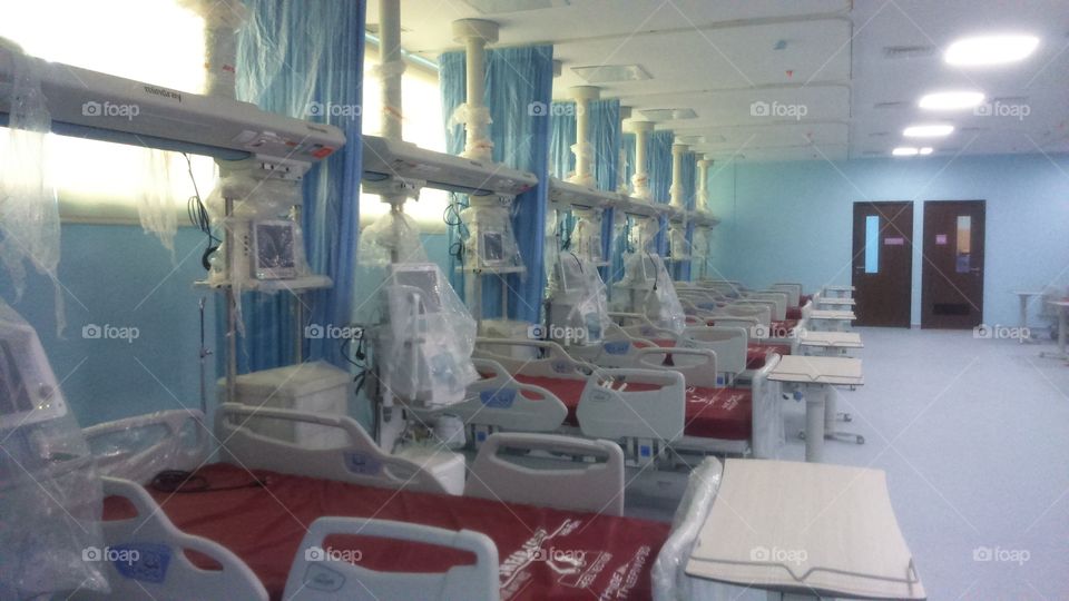 ICU ROOM IN INDONESIA HOSPITAL