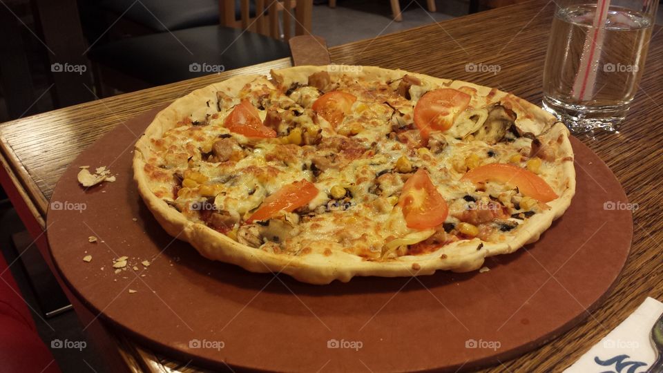 Tasty pizza