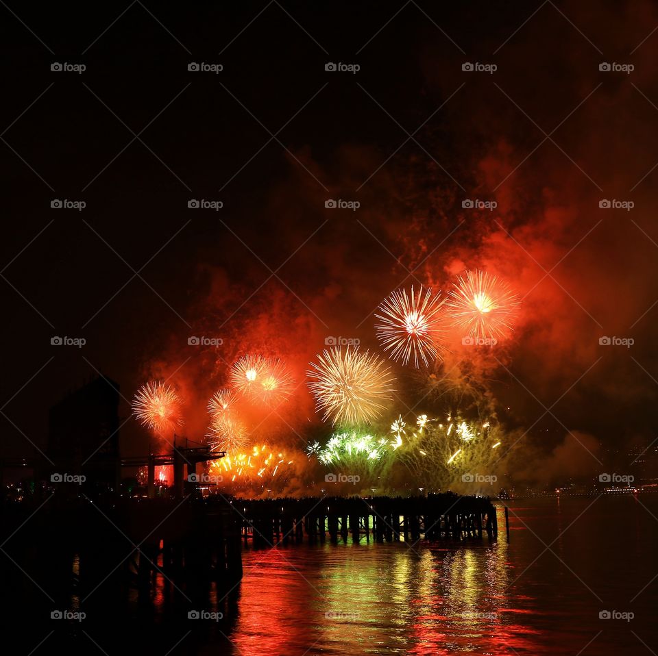 New York City 4th of July fireworks 