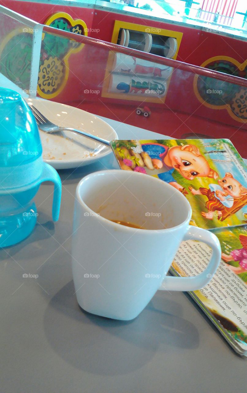 Coffee time with kids