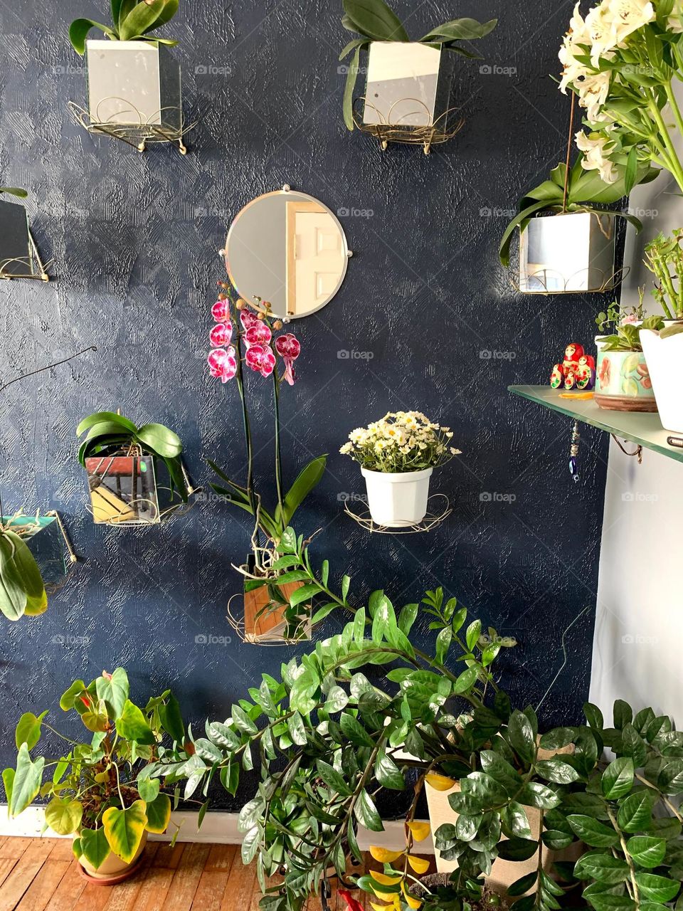 Home decor with plants