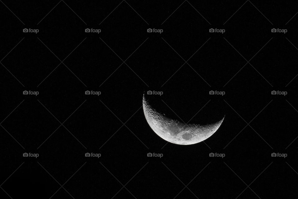 Crescent moon