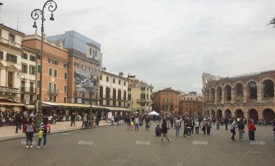 Piazza Verona italia