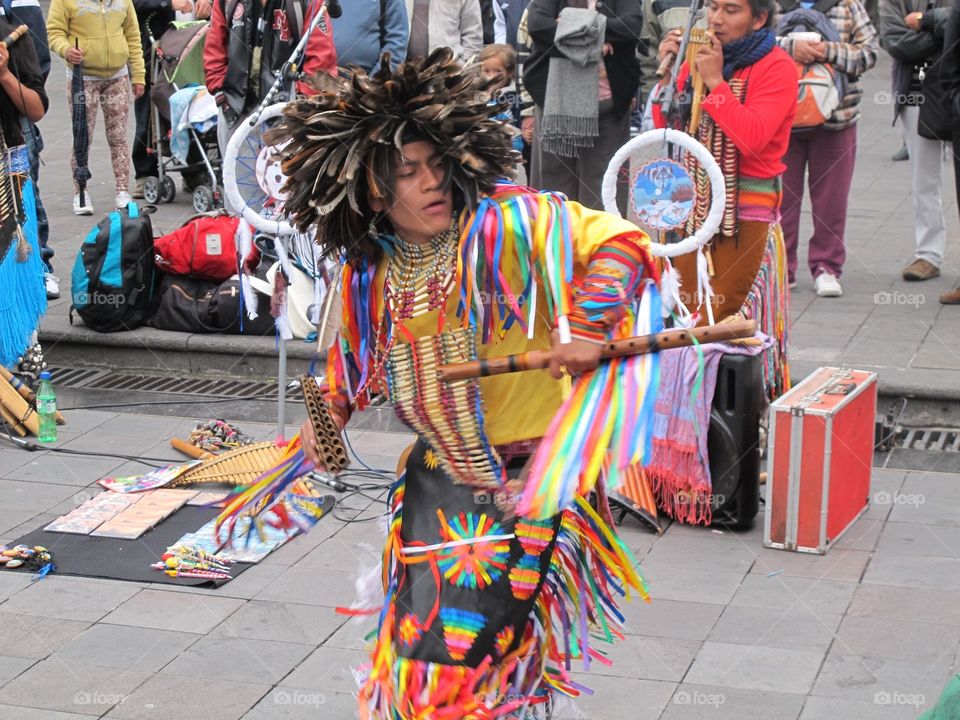Indio . Quito Ecuador 