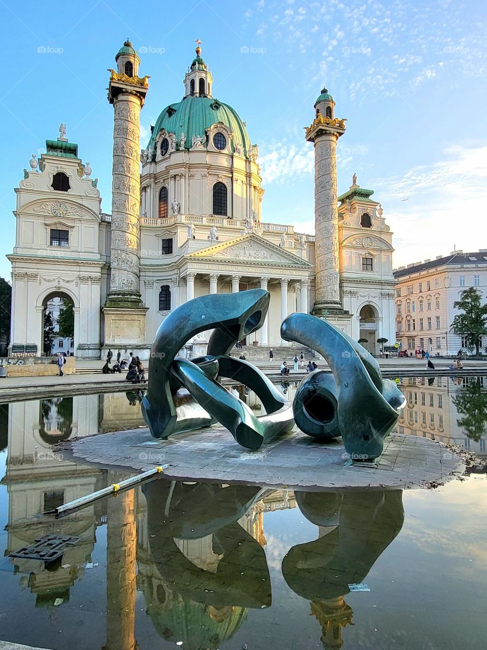 karlskirsche à  Vienne