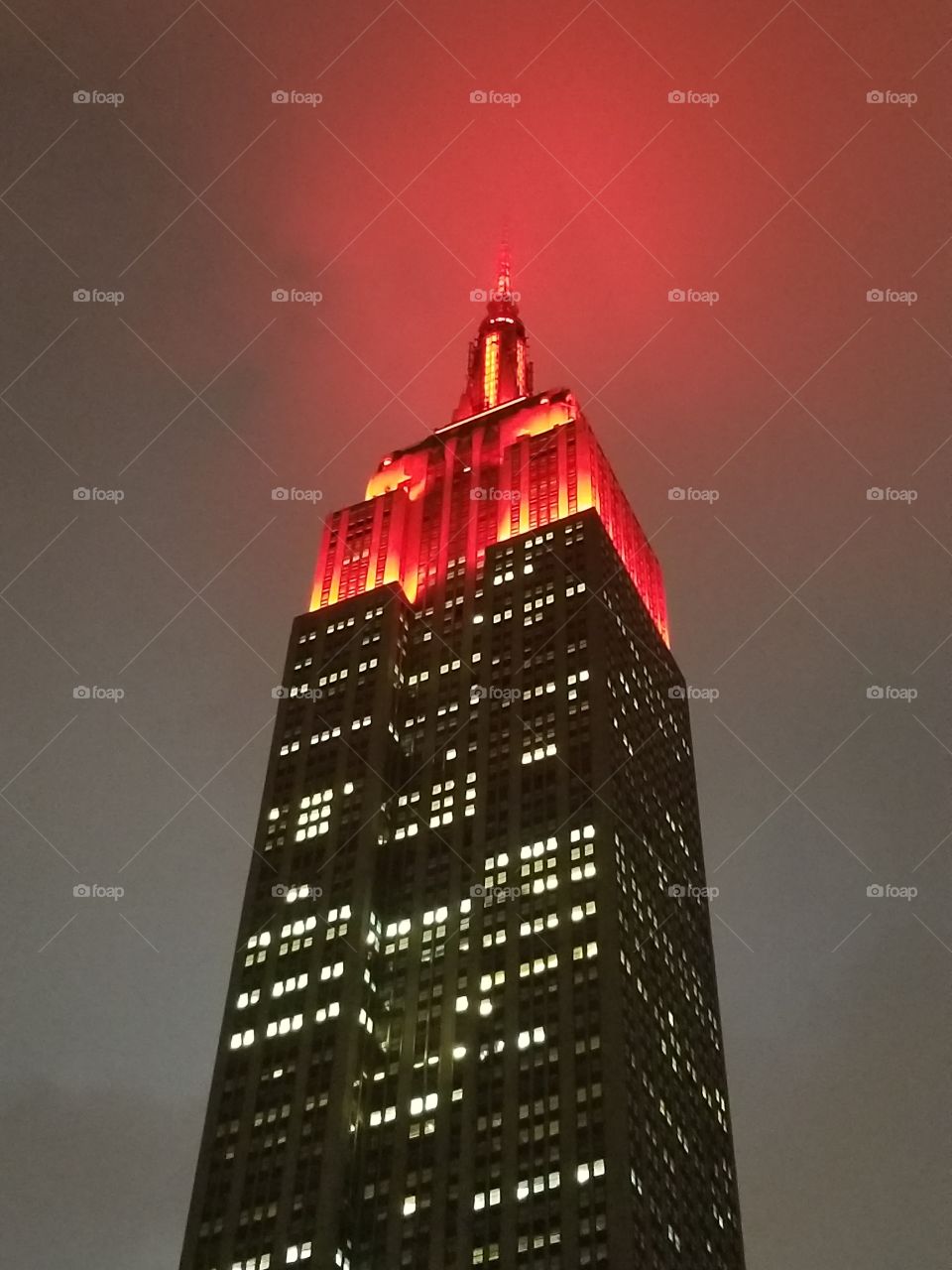 Red Empire Glowing
