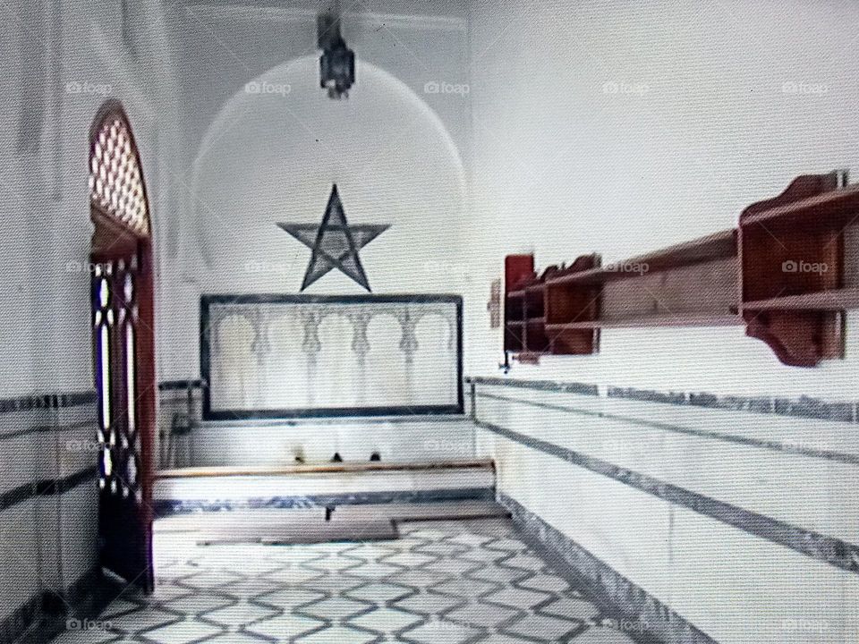 old room in the Moroccan city of Tetouan