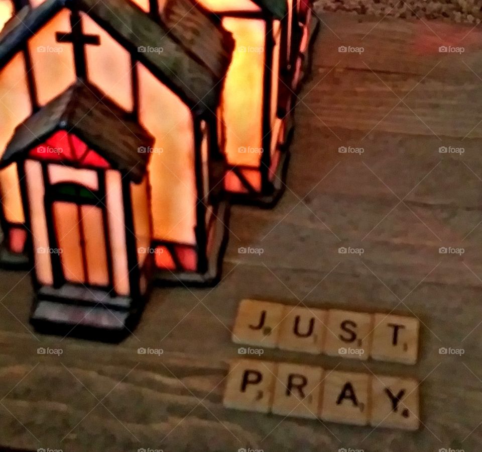 Just pray