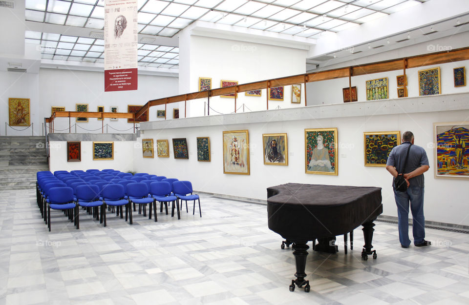 Art gallery, Kyustendil, Bulgaria