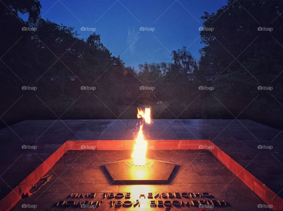 Eternal flame 