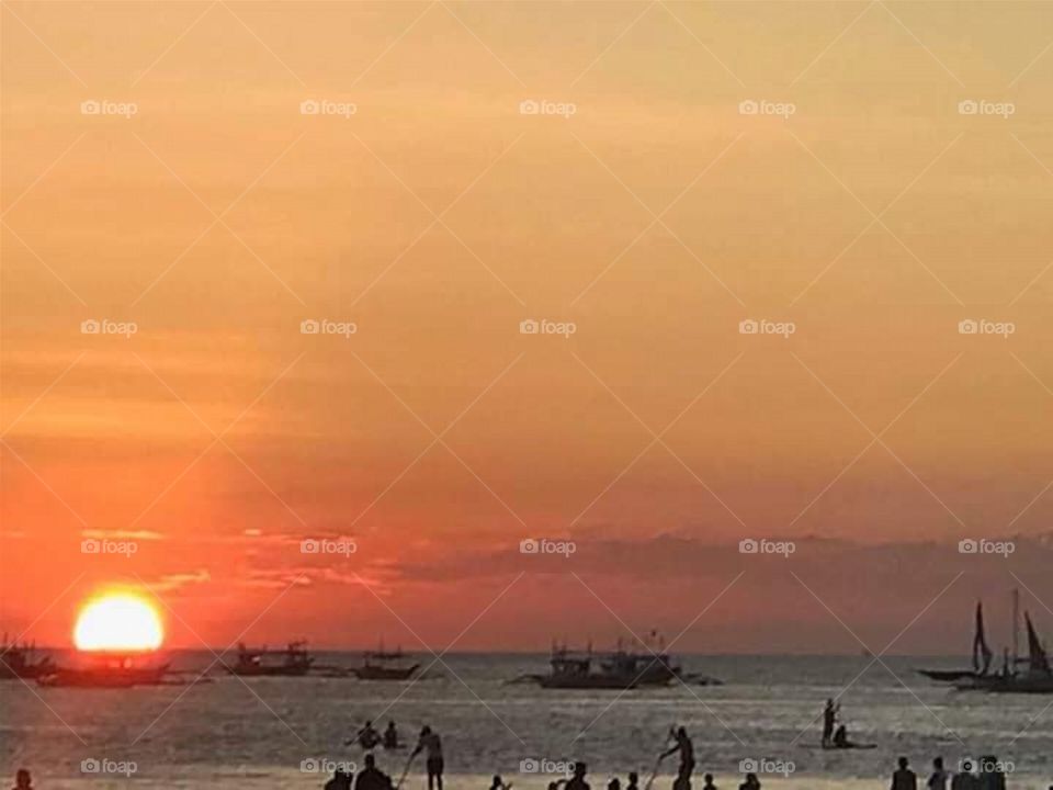 The Silhouette of a Majestic Sun.