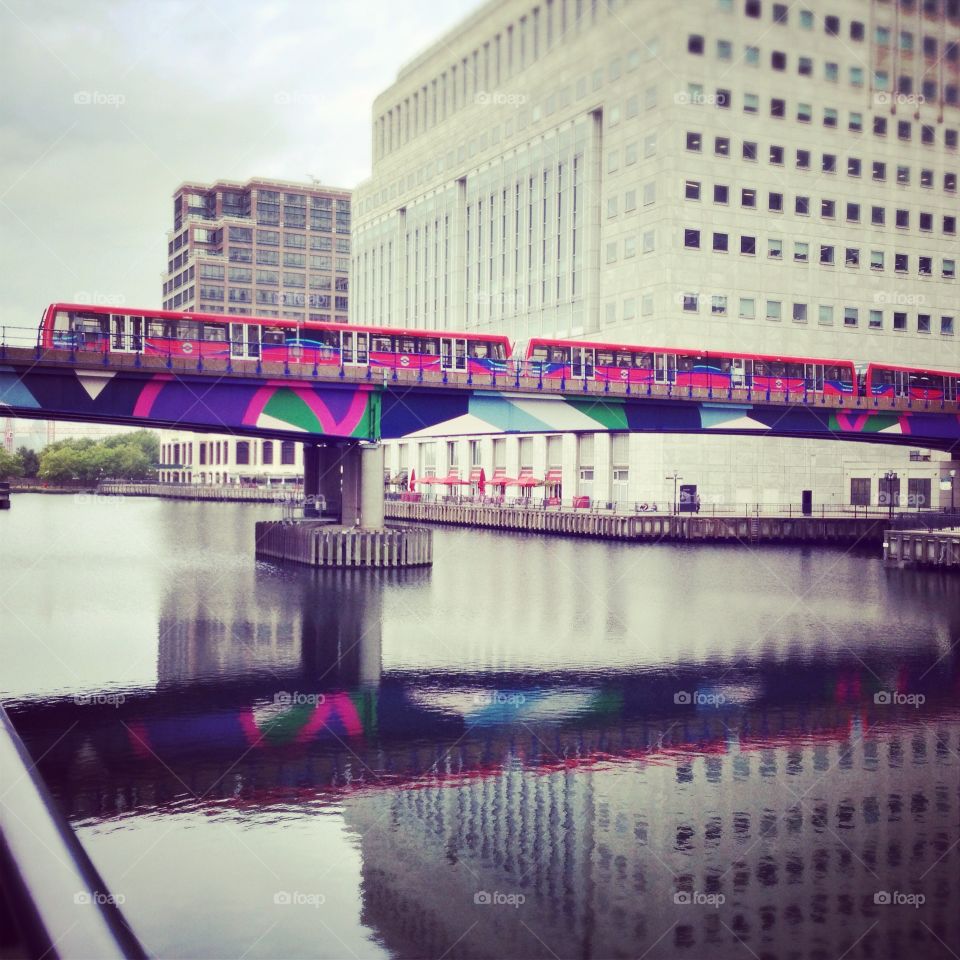 London Underground Reflection 