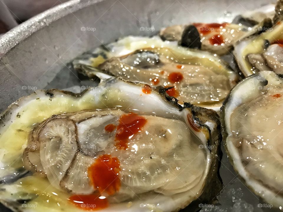 Oysters On The Halfshell