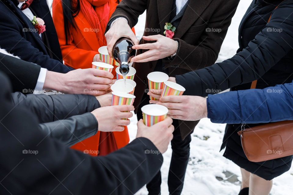 Meeting with friends