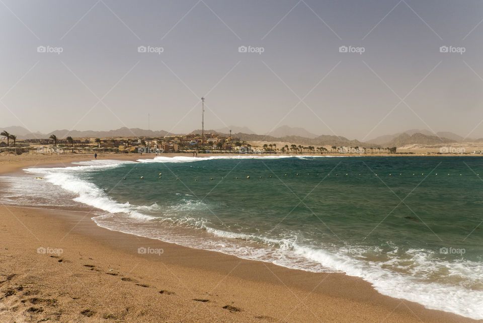 beach in sharm el Sheikh., Egypt
