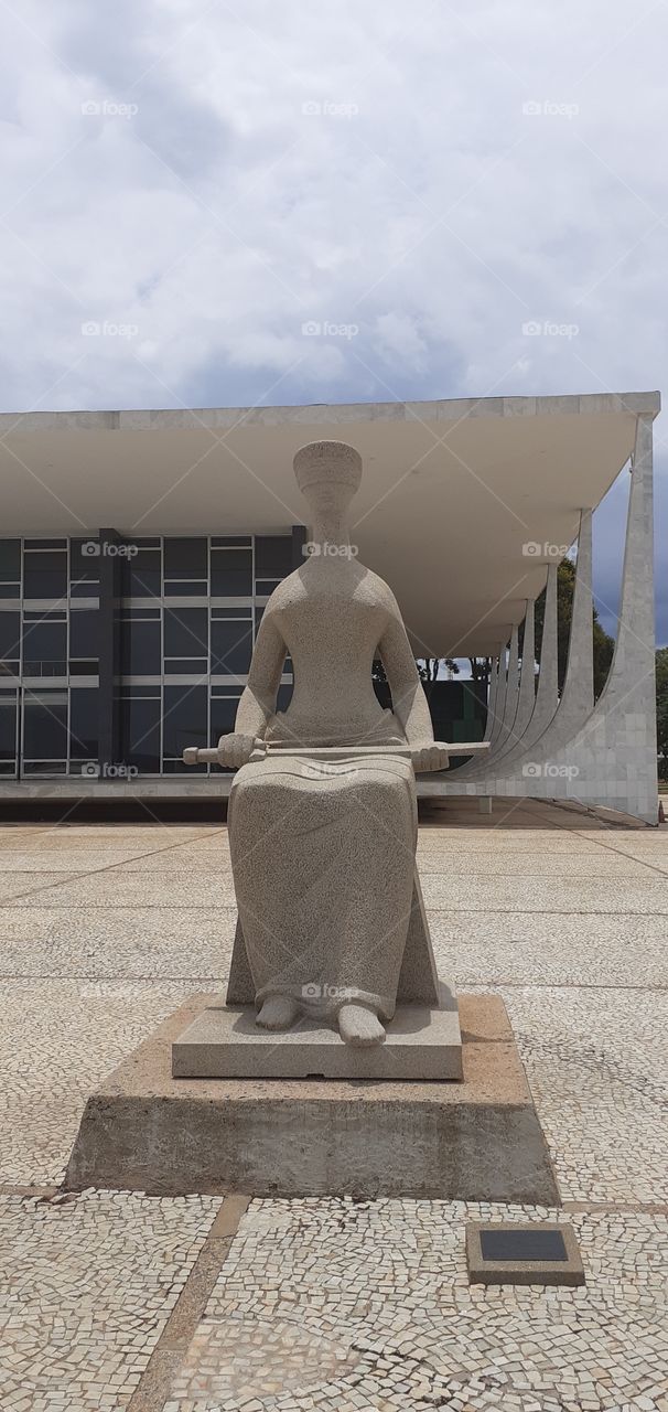 Justice Palace in Brazil, City of Brasilia