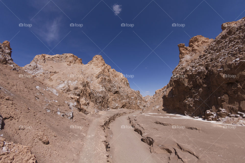 Atacama Desert in Chile near San Pedro de Atacama.