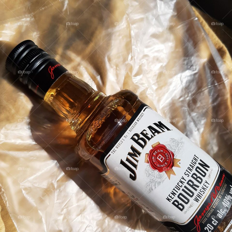 Jim beam bottle