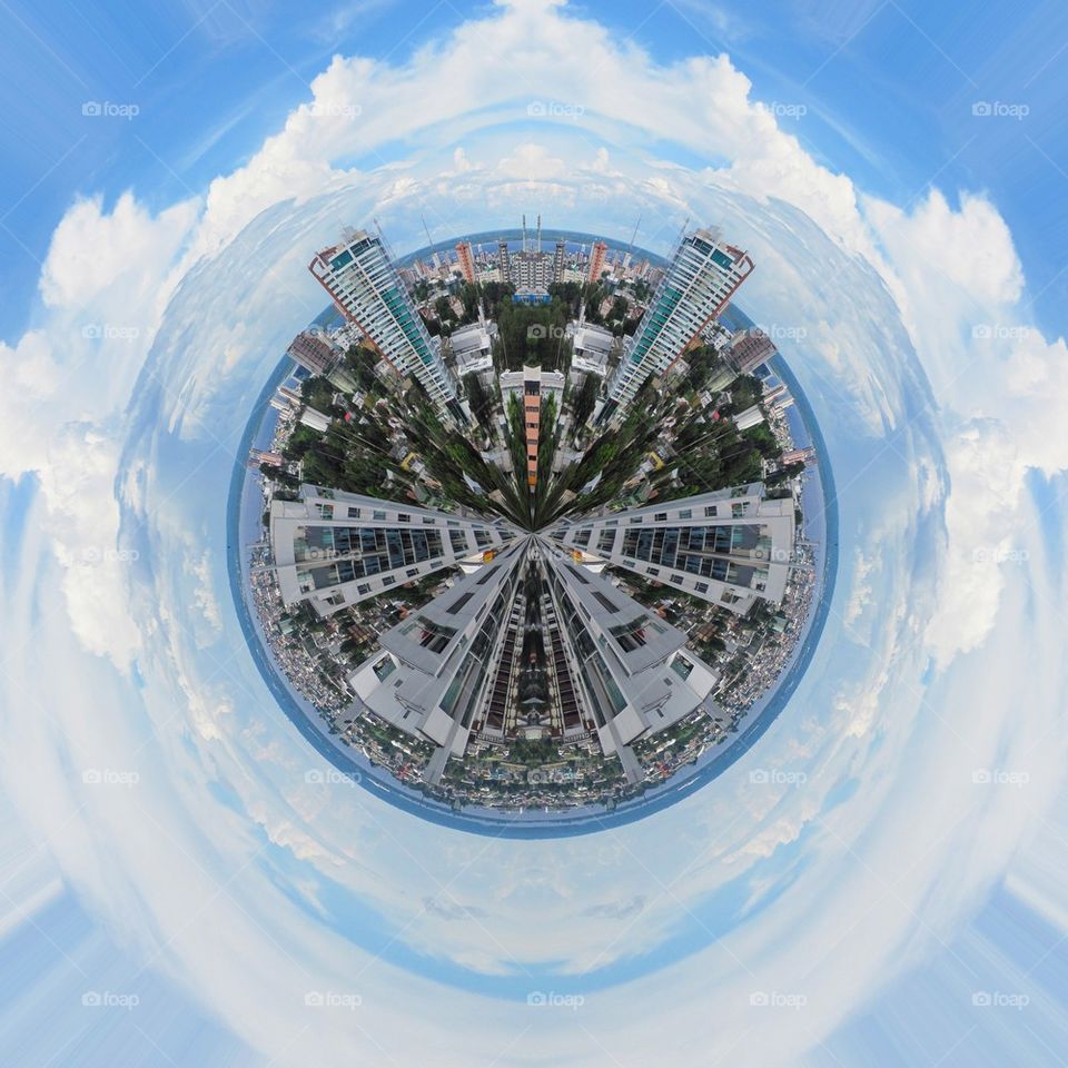 Manaus tiny planet