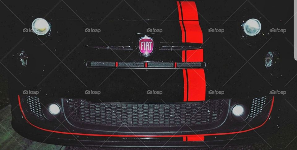 Fiat 500 front bumper