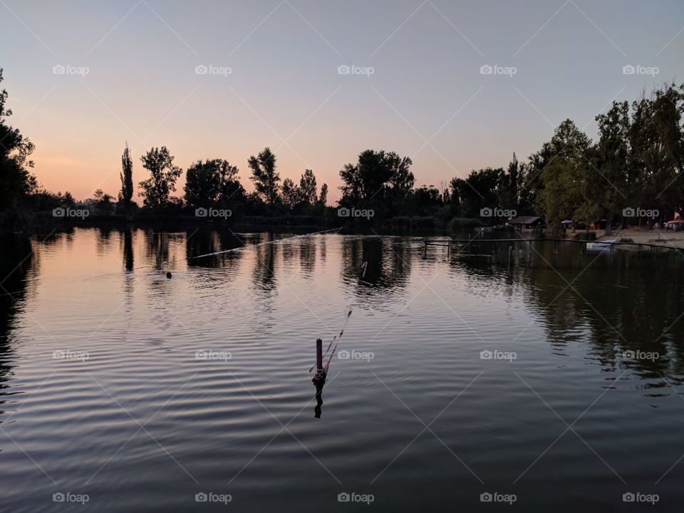 Reflection of the lake