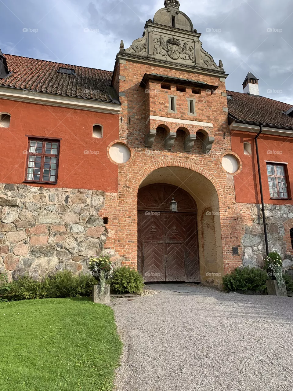Entrance to castle 