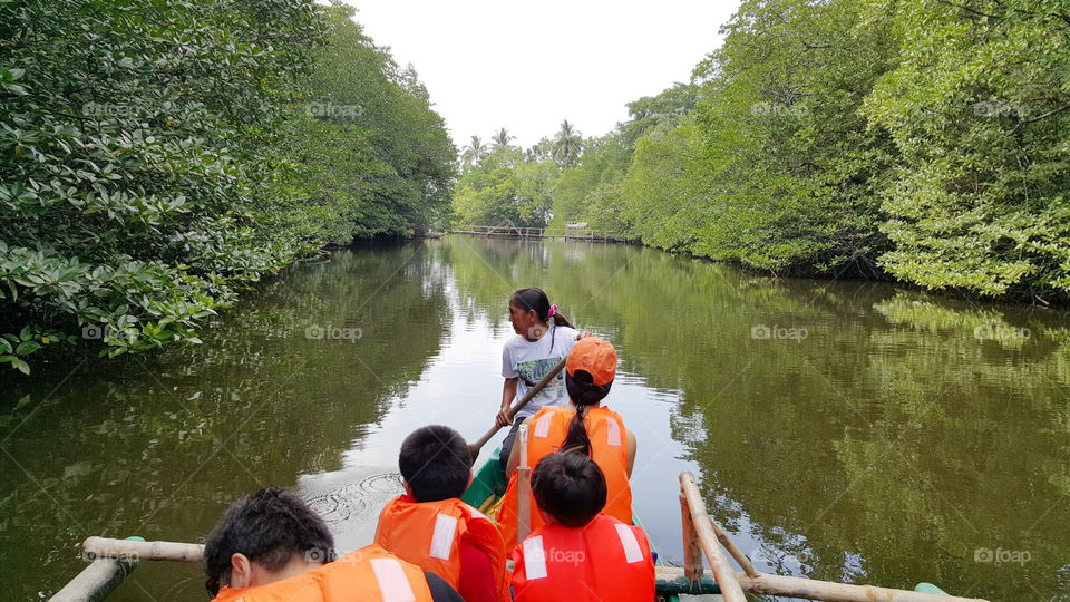 Mangrove Paddleboat in Palawan