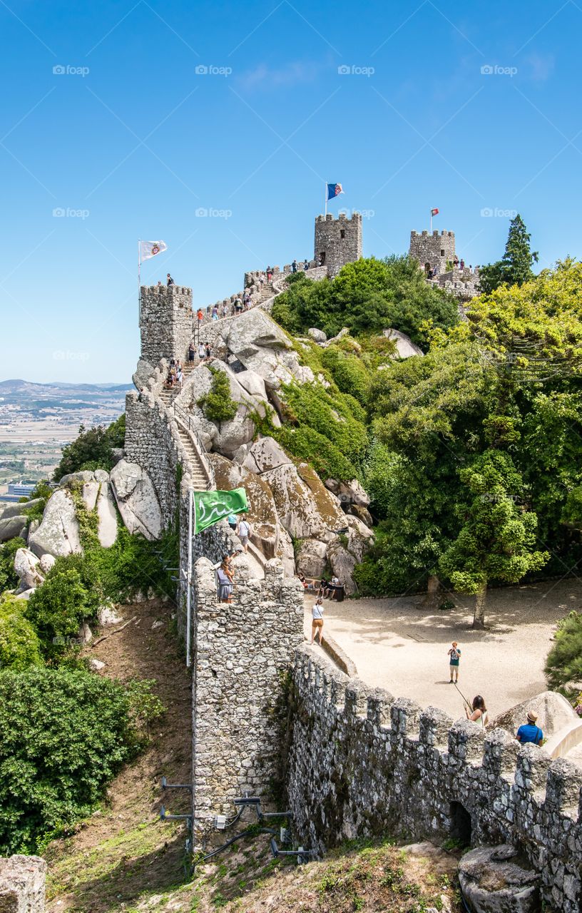 Castelo dos Mouros, Sintra, Portugal