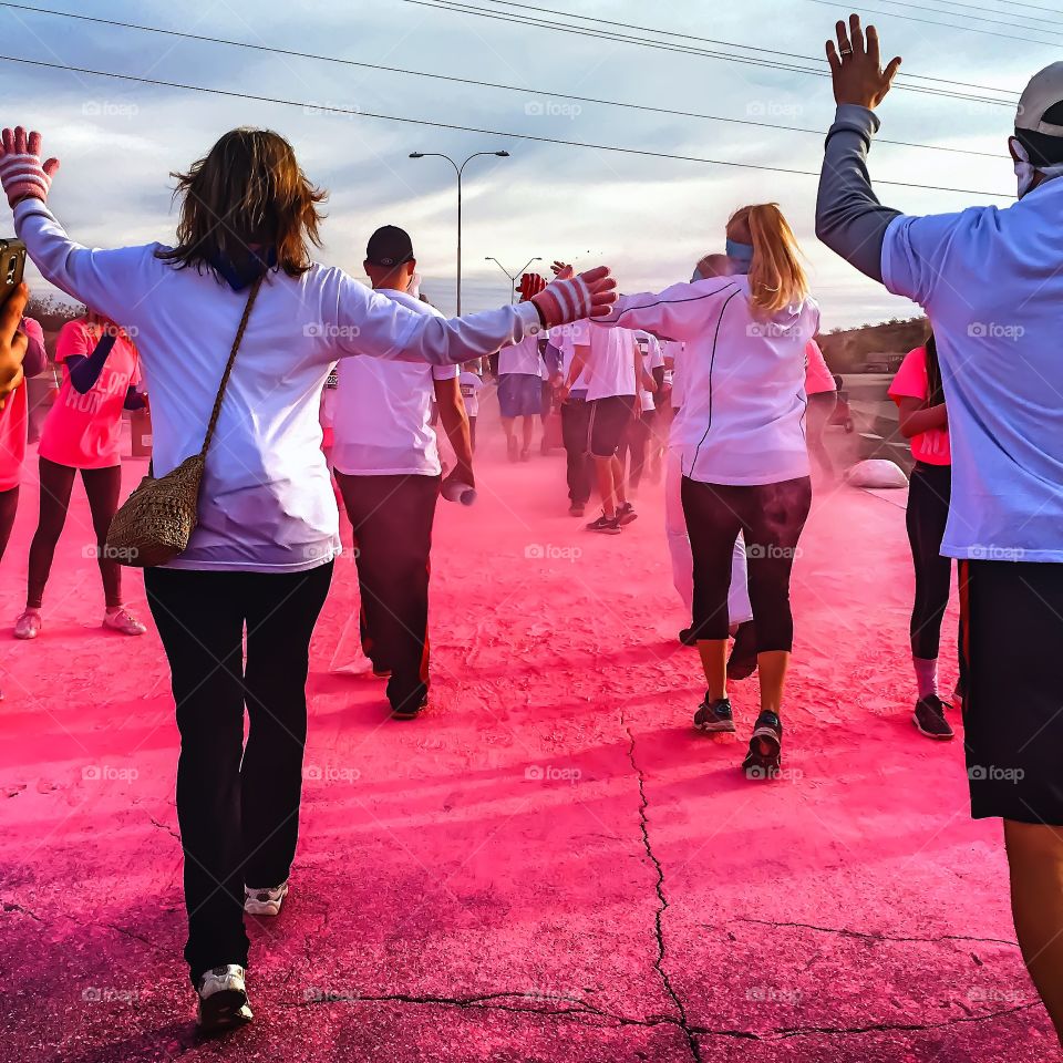 The Color Run - Pink Station