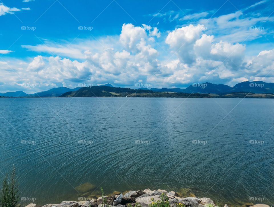 beautiful nature of Slovakia in summer