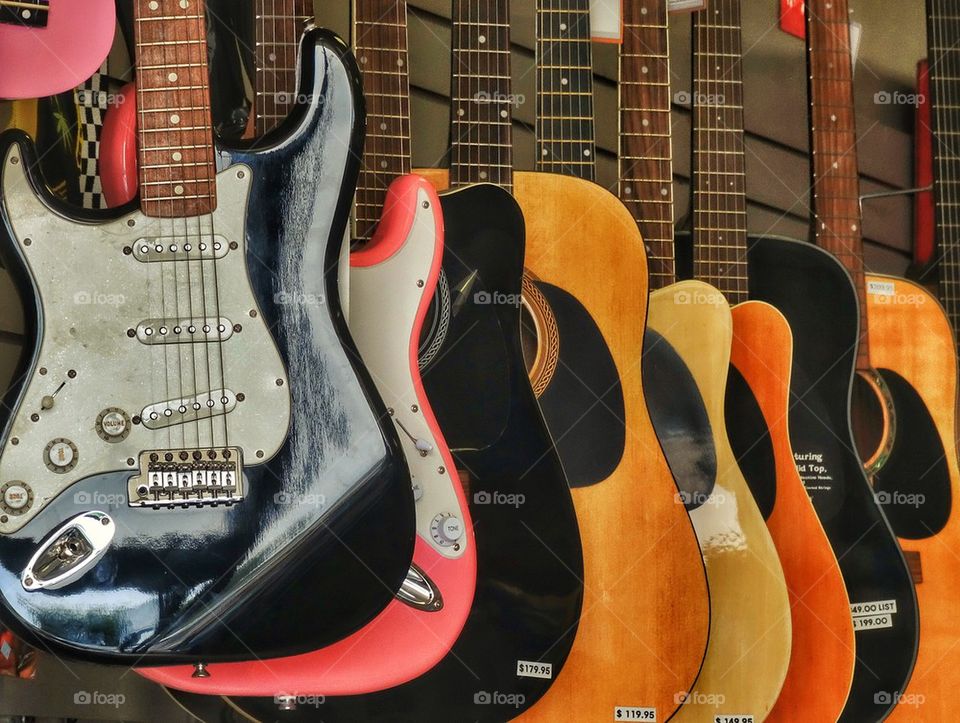 Guitars In A Pawnshop