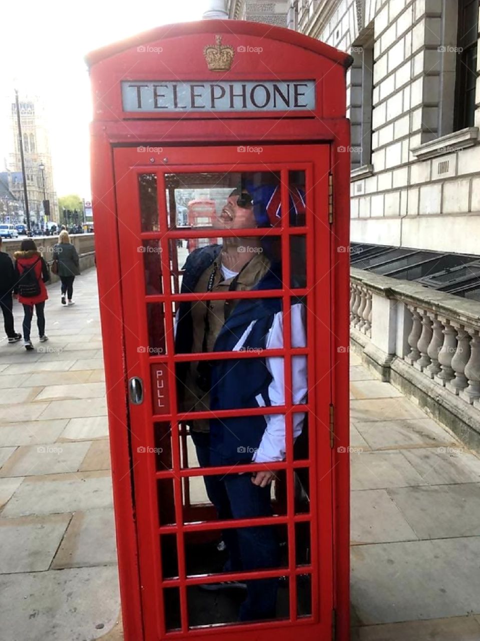British telephone kiosk