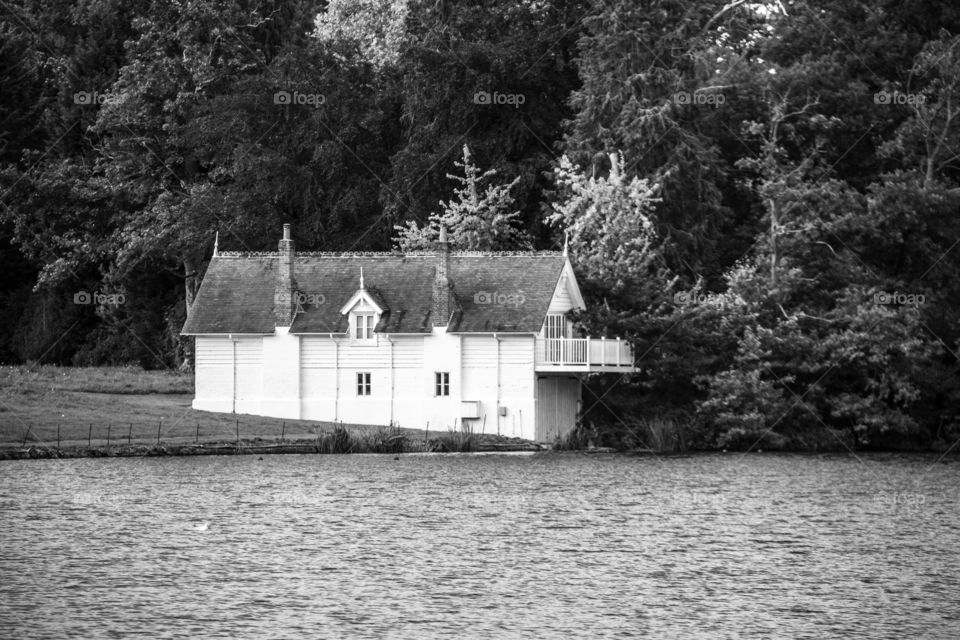 Boathouse. Boathouse at Virginia Water
