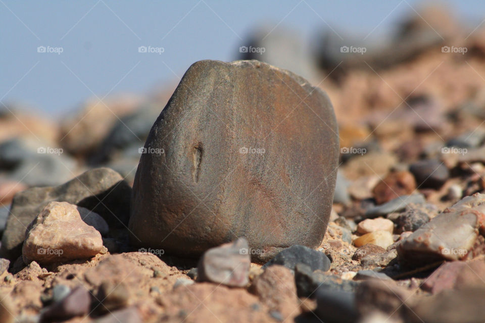 iran stone desert close up by nader_esk