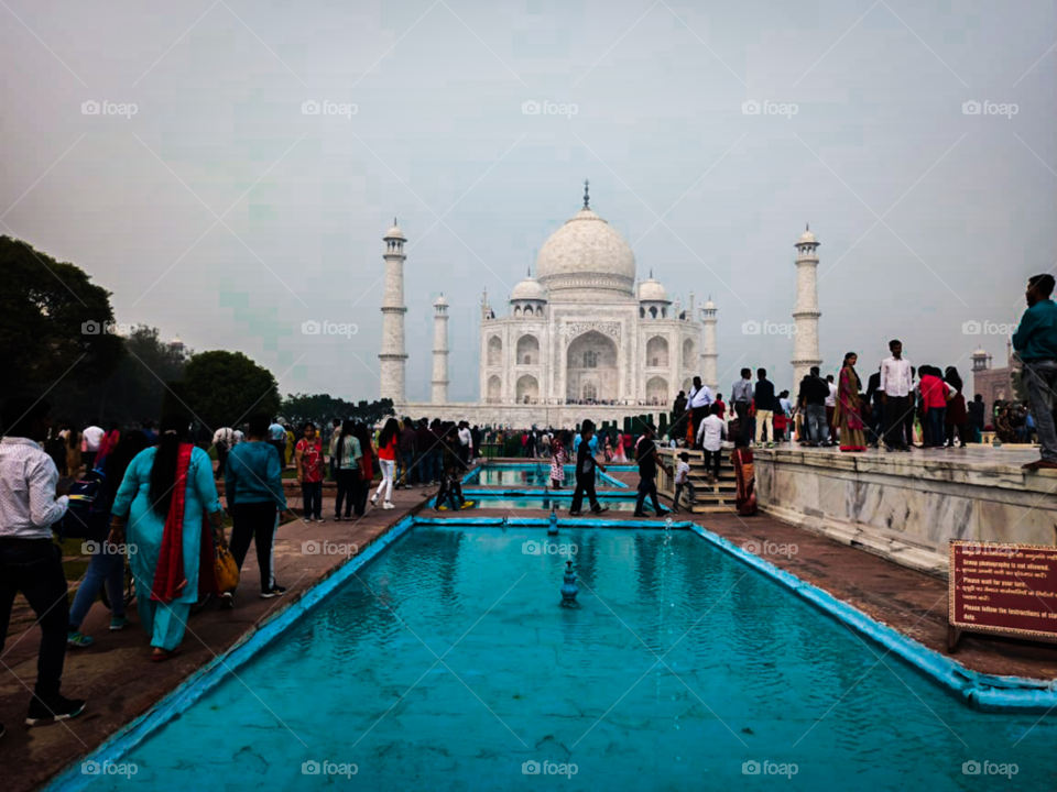 TAJMAHAL is a most beautiful place in Agra , India , it's a best historical place.